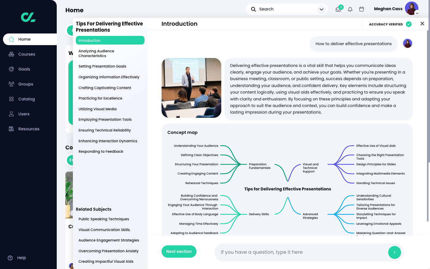screenshot of CYPHER Learning